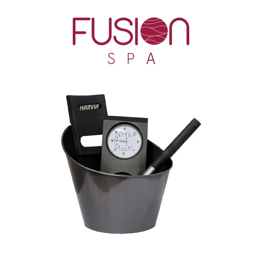 Kit d’accessoires de sauna Harvia en inox