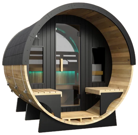 Sauna Orphée Lounge, vue de face