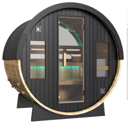 Sauna Orphée, vue de face