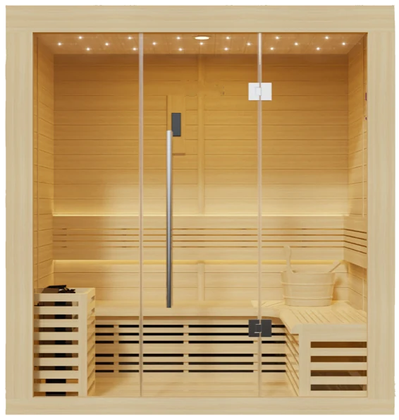 Sauna Utopia 4, vue de face