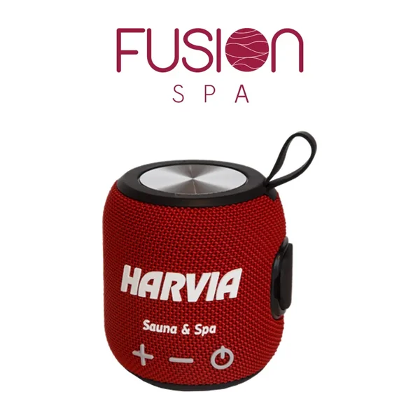 Enceinte Bluetooth étanche Harvia rouge
