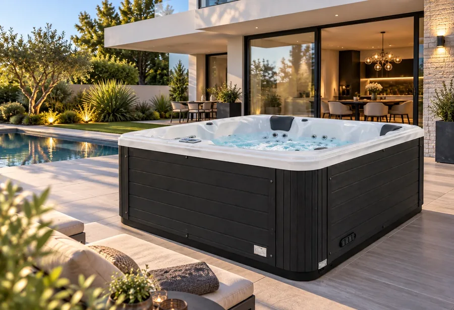 Spa Maguana 5 places installé en extérieur
