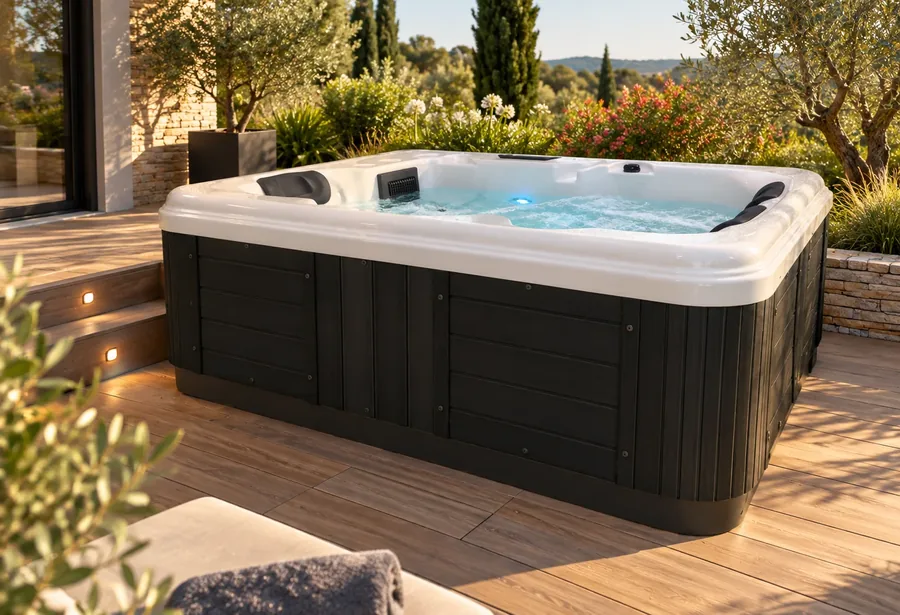 Spa Pianosa 3 places installé en extérieur