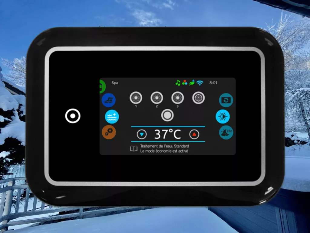 Clavier spa K1000 Gecko, commande intuitive et performance optimale