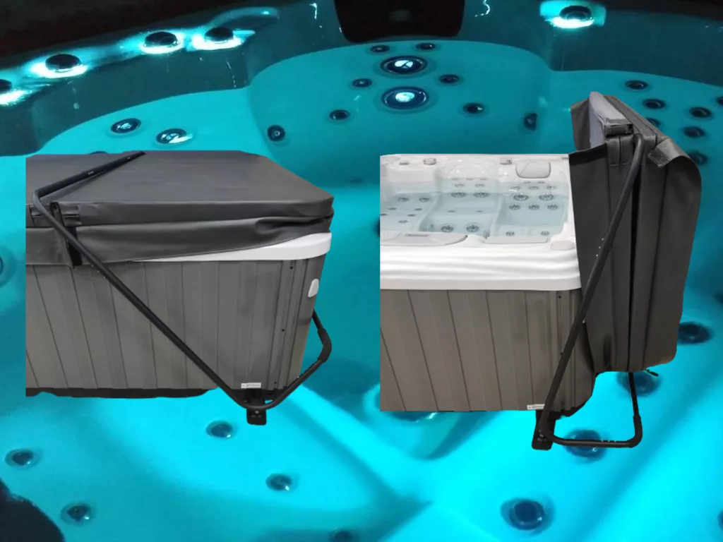 Lève couverture pour spa pratique sécurité et confort d'utilisation