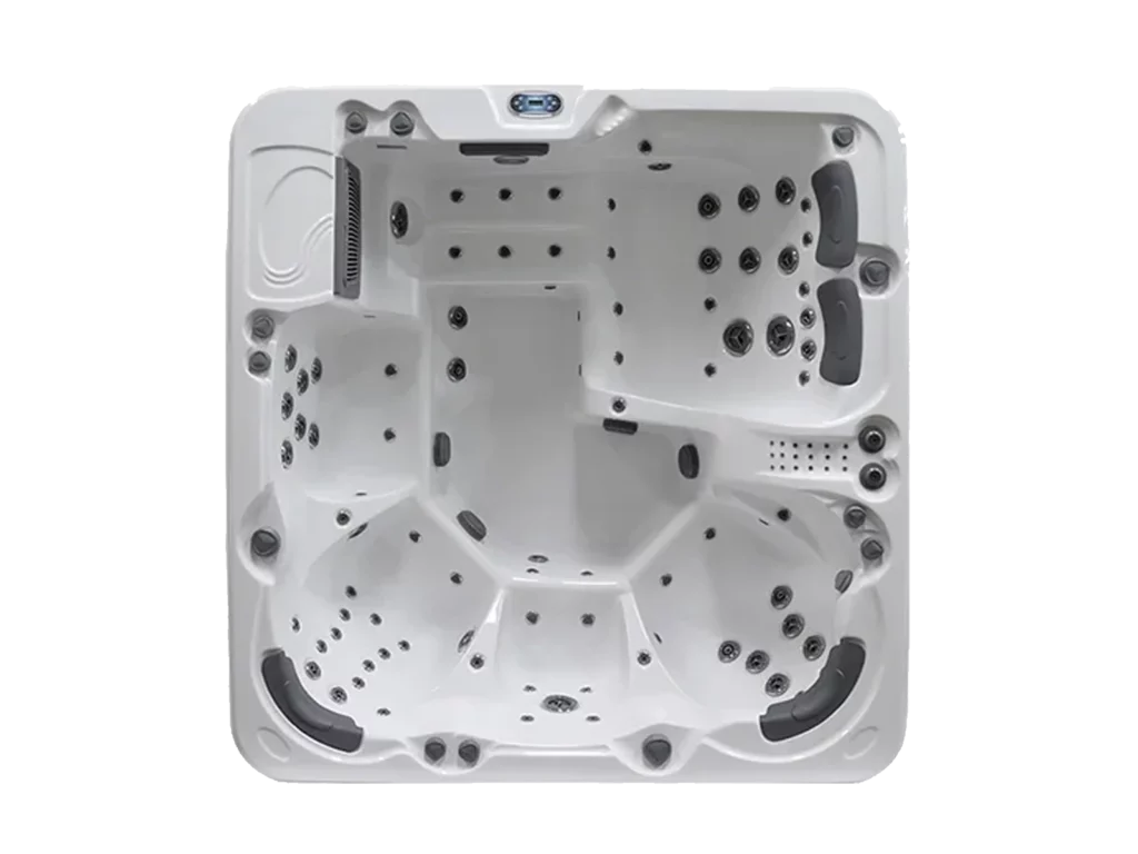 Spa 6 places Silenzio 77 jets et cascade